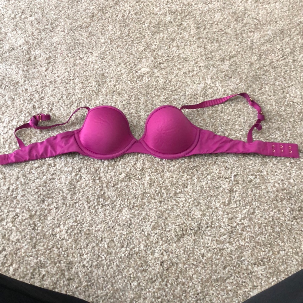 Fuscia bra from Third Love